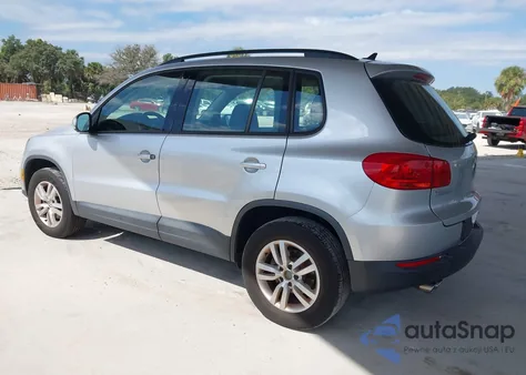 2017 Volkswagen Tiguan 2.0T S from USA, damaged, VIN WVGAV7AXXHW503680